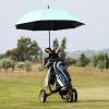 imageG4Free 5462 Inch Windproof UV Protection Golf Umbrella Extra Large Silver Coated Automatic Open Stick Long UmbrellaSeafoam BlueBlack