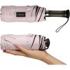 imageG4Free 46 Inch Mini Lightweight Travel Umbrella Portable Super Slim Pocket Umbrella Extendable Builtin Handle UPF 50 UV Protection Compact size for Backpack ampamp PurseSakura Pink
