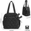 imageG4Free Pickleball Bag Pickleball Backpack for Men and Women Tote with Shoe Compartment and Waterproof PocketBlack