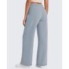 imageG4Free Flurrylux Fleece Lined Sweatpants Women Cotton Wide Leg Pants with Pockets Lounge CasualCool Gray