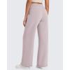imageG4Free Flurrylux Fleece Lined Sweatpants Women Cotton Wide Leg Pants with Pockets Lounge CasualDusty Rose
