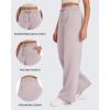 imageG4Free Flurrylux Fleece Lined Sweatpants Women Cotton Wide Leg Pants with Pockets Lounge CasualDusty Rose