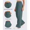 imageG4Free Flurrylux Fleece Lined Sweatpants Women Cotton Wide Leg Pants with Pockets Lounge CasualSage Green