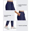 imageG4Free Womens Joggers with Pockets Lightweight Track Pants Drawstring Workout Casual Pants Athletic TravelDark Navy