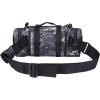 imageG4Free Fanny Deployment Tactical Waist Pack  Small Sling Pack Hand Carry Handlebar BagPythons Grain Black