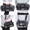imageG4Free Fanny Deployment Tactical Waist Pack  Small Sling Pack Hand Carry Handlebar BagPythons Grain Black