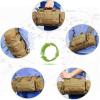 imageG4Free Fanny Deployment Tactical Waist Pack  Small Sling Pack Hand Carry Handlebar BagTan