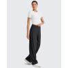 imageG4Free ShiftReady Wide Leg Work Pants for Women High Waist Yoga Dress Pants with Pockets Dressy Casual TrousersBlack