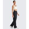 imageG4Free ShiftReady Wide Leg Work Pants for Women High Waist Yoga Dress Pants with Pockets Dressy Casual TrousersBlack