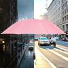 imageG4Free 46 Inch Windproof Umbrella for Rain Strong 8 Ribs Compact Reverse Folding Travel Umbrella Automatic Open Close Fits Car amp BackpackPink
