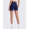 imageG4Free BareFeel Biker Shorts for Women with Pockets High Waisted Workout Athletic Gym Legging Shorts 46Dark Navy