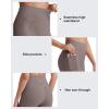 imageG4Free BareFeel Biker Shorts for Women with Pockets High Waisted Workout Athletic Gym Legging Shorts 46Taupe