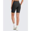 imageG4Free Barefeel Biker Shorts Women Tummy Control High Waisted No Front Seam Workout Gym Shorts with Pockets 4 6 8Black