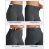 imageG4Free Barefeel Biker Shorts Women Tummy Control High Waisted No Front Seam Workout Gym Shorts with Pockets 4 6 8Dark Gray