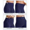 imageG4Free Barefeel Biker Shorts Women Tummy Control High Waisted No Front Seam Workout Gym Shorts with Pockets 4 6 8Royal Blue