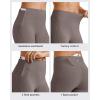 imageG4Free Barefeel Biker Shorts Women Tummy Control High Waisted No Front Seam Workout Gym Shorts with Pockets 4 6 8Taupe