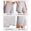 imageG4Free Chillwhisp Athletic Shorts for Women 4  High Waist Lightweight Casual Running Shorts Builtin Liner with PocketsChime Gray