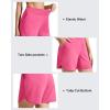 imageG4Free Chillwhisp Athletic Shorts for Women 4  High Waist Lightweight Casual Running Shorts Builtin Liner with PocketsRosy Pink