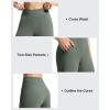 imageG4Free EverGoing Athletic Shorts for Women 6 Cross Waist Summer Casual Shorts with PocketsGray Sage