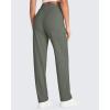 imageG4Free ShiftReady Yoga Pants Women High Waist Dress Work Pants with Pockets Straight Leg Business Casual Trousers 283032Gray Sage