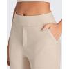 imageG4Free ShiftReady Yoga Pants Women High Waist Dress Work Pants with Pockets Straight Leg Business Casual Trousers 283032Light Khaki