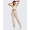 imageG4Free ShiftReady Yoga Pants Women High Waist Dress Work Pants with Pockets Straight Leg Business Casual Trousers 283032Light Khaki