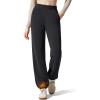 imageG4Free Smoofit Fleece Lined Joggers Sweatpants Women Thermal Casual Lounge with Pockets Warm Pants for Workout Winter TravelBlack