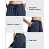 imageG4Free Chillwhisp Split Running Shorts for Women 3 Builtin Shorts for Athletic Workout GymPure Dark Navy