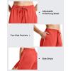 imageG4Free Chillwhisp Split Running Shorts for Women 3 Builtin Shorts for Athletic Workout GymRust Orange