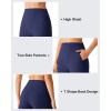 imageG4Free EverGoing Womens Athletic Shorts 6  High Waisted Wide Leg Dressy Casual Shorts with PocketsRoyal Blue