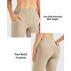 imageG4Free Fleece Lined Leggings Women Yoga Dress Pants with 4 Pockets Stretchy Work Pants Business Casual 293133Khaki