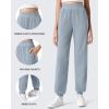 imageG4Free Flurrylux Cotton Fleece Lined Joggers for Women High Waist Sweatpants Winter Pants Warm Casual Lounge WorkoutCool Gray