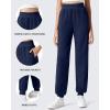 imageG4Free Flurrylux Cotton Fleece Lined Joggers for Women High Waist Sweatpants Winter Pants Warm Casual Lounge WorkoutRoyal Blue
