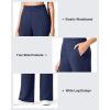 imageG4Free Flurrylux Cotton Fleece Lined Sweatpants Women Elastic Waist Wide Leg Lounge Pants Warm WinterRoyal Blue