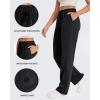 imageG4Free Smoofit Modal Soft Wide Leg Sweatpants Yoga Pants with Pockets Drawcord Casual Lounge PantsBlack
