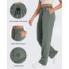 imageG4Free Smoofit Modal Soft Wide Leg Sweatpants Yoga Pants with Pockets Drawcord Casual Lounge PantsGray Sage