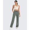 imageG4Free Smoofit Modal Soft Wide Leg Sweatpants Yoga Pants with Pockets Drawcord Casual Lounge PantsGray Sage