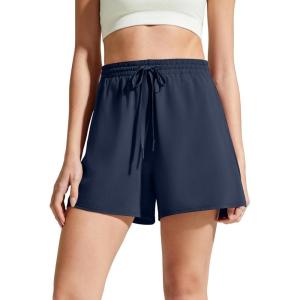 imageG4Free Chillwhisp Split Running Shorts for Women 3 Builtin Shorts for Athletic Workout GymPure Dark Navy