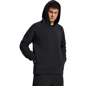imageG4Free Smoofit Fleece Lined Hoodies Pullover for Men Warm Casual Fashion Sweatshirts with Pockets Fall WinterBlack