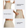 imageG4Free Womens Ribbed Knit Wide Leg Pants with Pockets Lightweight Stretchy Yoga Pants Casual LoungeDirty Latte