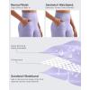 imageG4Free Womens Ribbed Knit Wide Leg Pants with Pockets Lightweight Stretchy Yoga Pants Casual LoungeLavender