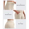 imageG4Free Womens Ribbed Knit Wide Leg Pants with Pockets Lightweight Stretchy Yoga Pants Casual LoungeLight Khaki