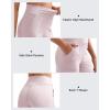imageG4Free Womens Ribbed Knit Wide Leg Pants with Pockets Lightweight Stretchy Yoga Pants Casual LoungeLight Pink