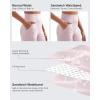imageG4Free Womens Ribbed Knit Wide Leg Pants with Pockets Lightweight Stretchy Yoga Pants Casual LoungeLight Pink