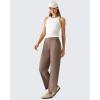 imageG4Free Workout Tank Tops for Women Slim Fitted Racerback Ribbed Athletic Gym Yoga Tanks Summer CasualPure White