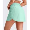 imageG4Free A Line Golf Skirts for Women 15 Elastic High Waisted Tennis Skorts Soft Casual Athletic Inner Shorts 4 PocketsMint