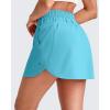 imageG4Free A Line Golf Skirts for Women 15 Elastic High Waisted Tennis Skorts Soft Casual Athletic Inner Shorts 4 PocketsSky Blue