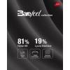 imageG4Free BareFeel Tennis Yoga Tank Tops Half Zip Workout Athletic Sleeveless Athleisure Tanks High Neck Gym Golf Slim FitBlack
