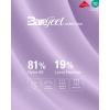 imageG4Free BareFeel Tennis Yoga Tank Tops Half Zip Workout Athletic Sleeveless Athleisure Tanks High Neck Gym Golf Slim FitLight Purple