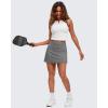 imageG4Free BareFeel Tennis Yoga Tank Tops Half Zip Workout Athletic Sleeveless Athleisure Tanks High Neck Gym Golf Slim FitWhite